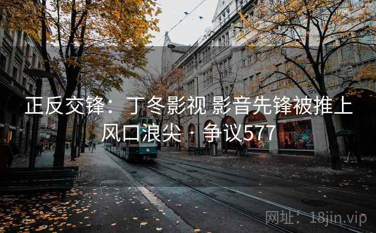 正反交锋：丁冬影视 影音先锋被推上风口浪尖 · 争议577  第1张