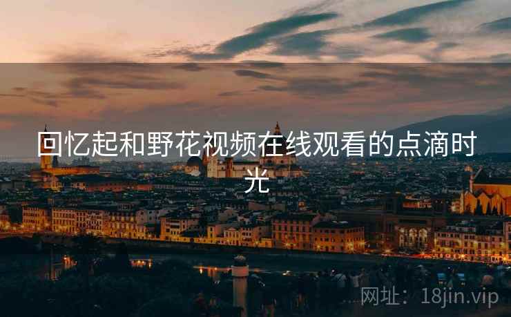 回忆起和野花视频在线观看的点滴时光  第2张