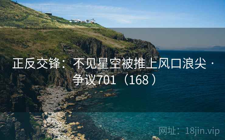 正反交锋：不见星空被推上风口浪尖 · 争议701（168 ）  第1张