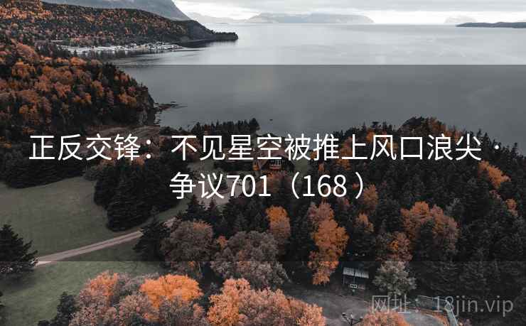 正反交锋：不见星空被推上风口浪尖 · 争议701（168 ）  第2张